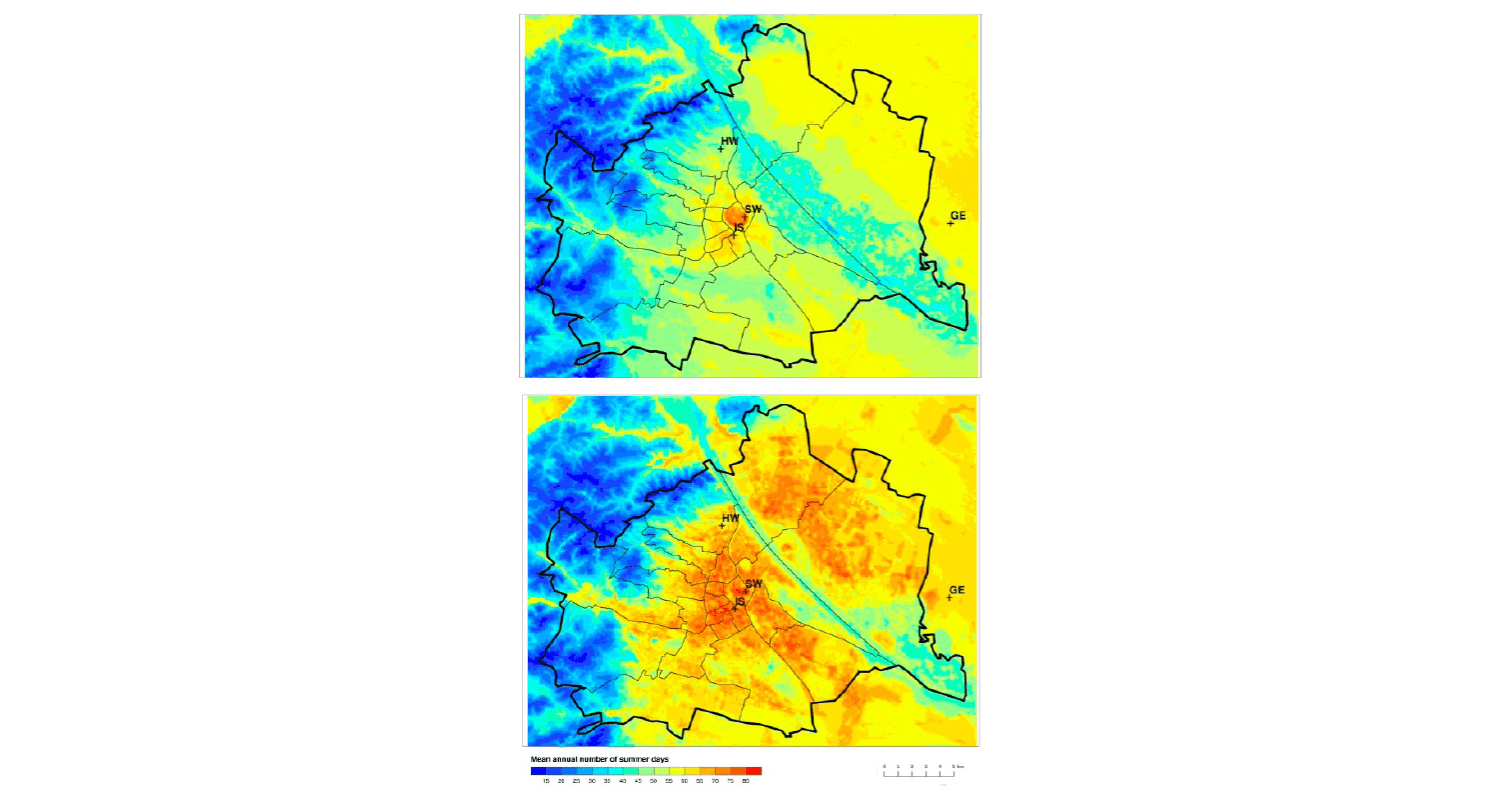 Klimaprognose Wien